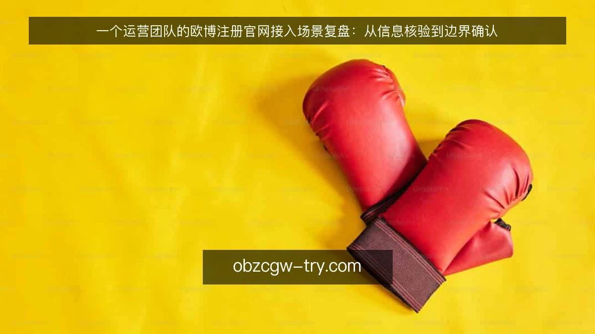 一个运营团队的欧博注册官网接入场景复盘:从信息核验到边界确认